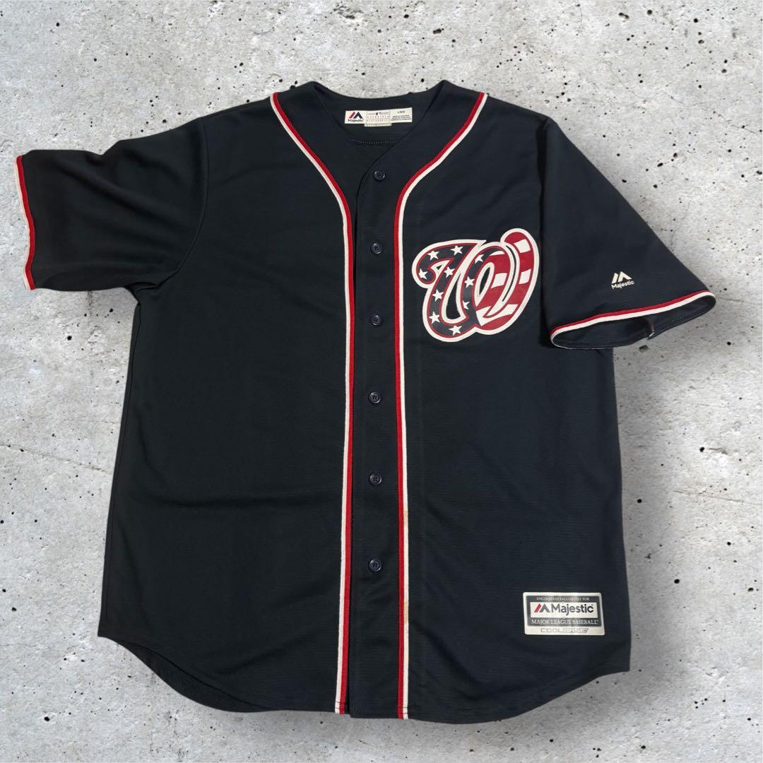 MLB ナショナルズ ブライスハーパー ユニフォーム　ジャージ Majestic
