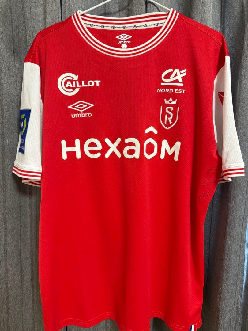 伊東純也 サイン入り スタッド・ランス ユニフォーム39