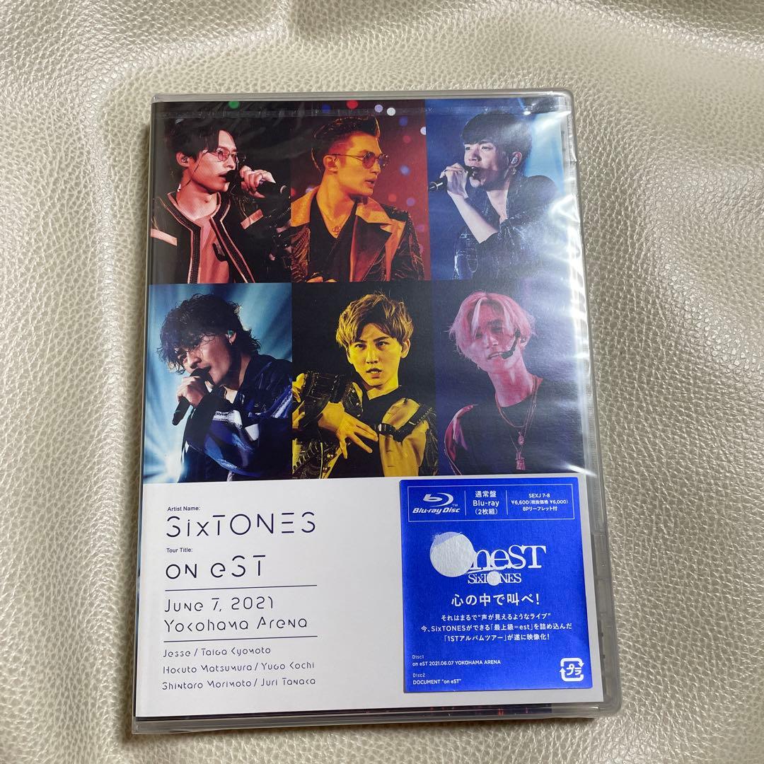 【新品、未開封】SixTONES/on eST〈2枚組〉 通常盤 Blu-ray