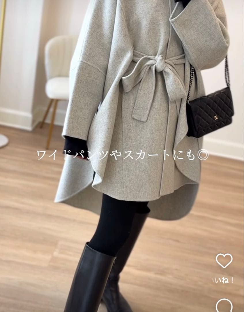 ルフィル　ポンチョコート　今期　即日発送