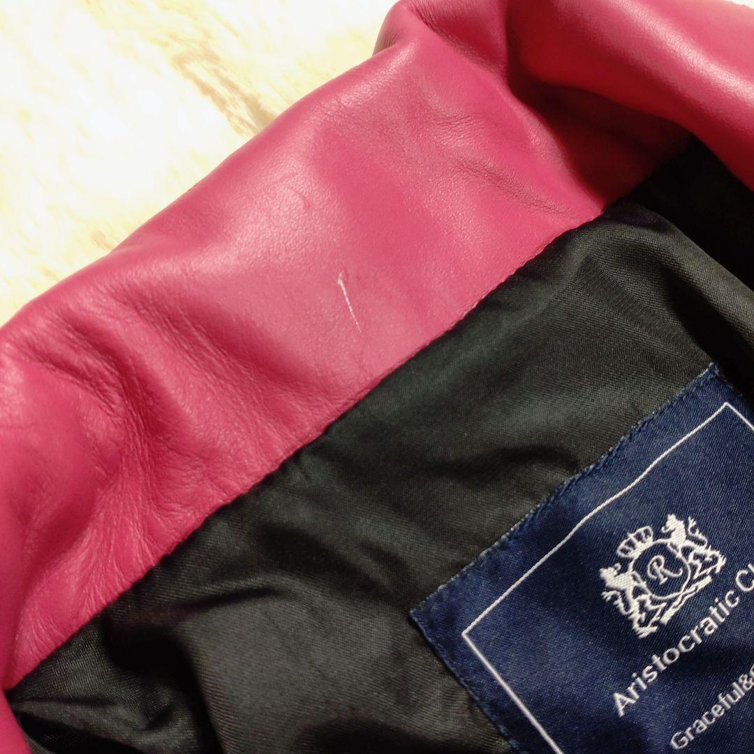 未使用 ROBERT CAVANI 本革レザージャケット54 XL