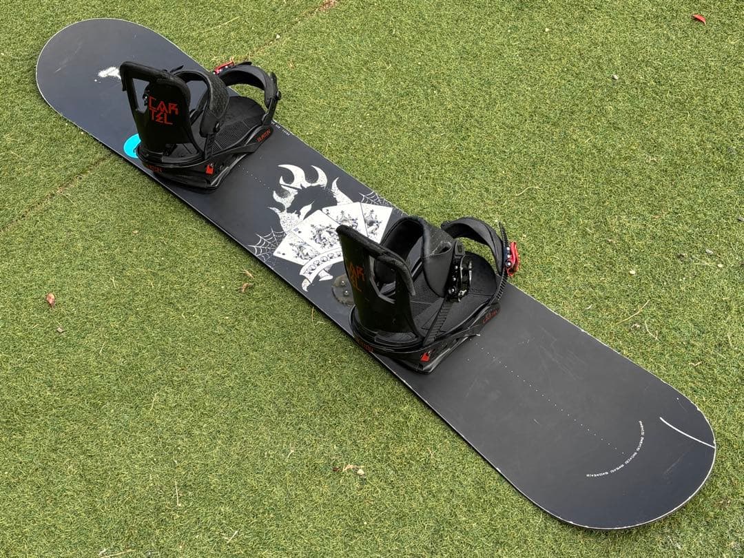 TROQREX/ボード/BURTON/板/カーテル/147/ビンディング/セット