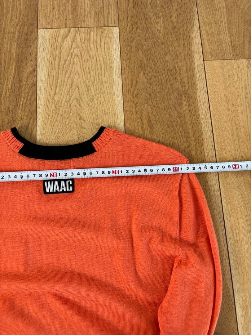WAAC ワック セーター オレンジ 3