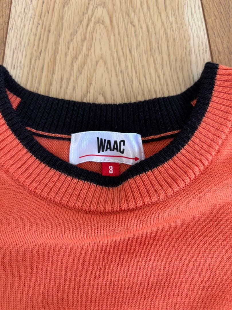 WAAC ワック セーター オレンジ 3