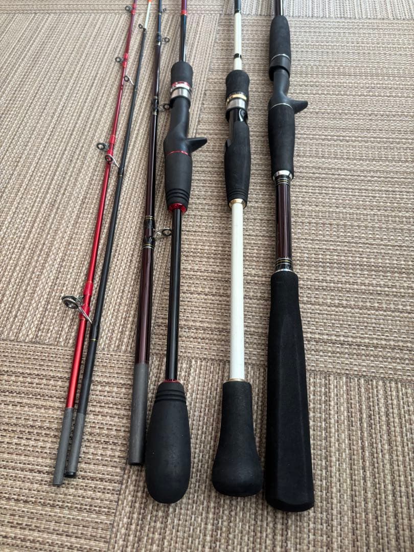 カワハギ竿　キス竿　カットウフグ竿　プロマリン浜田商会　3本セット