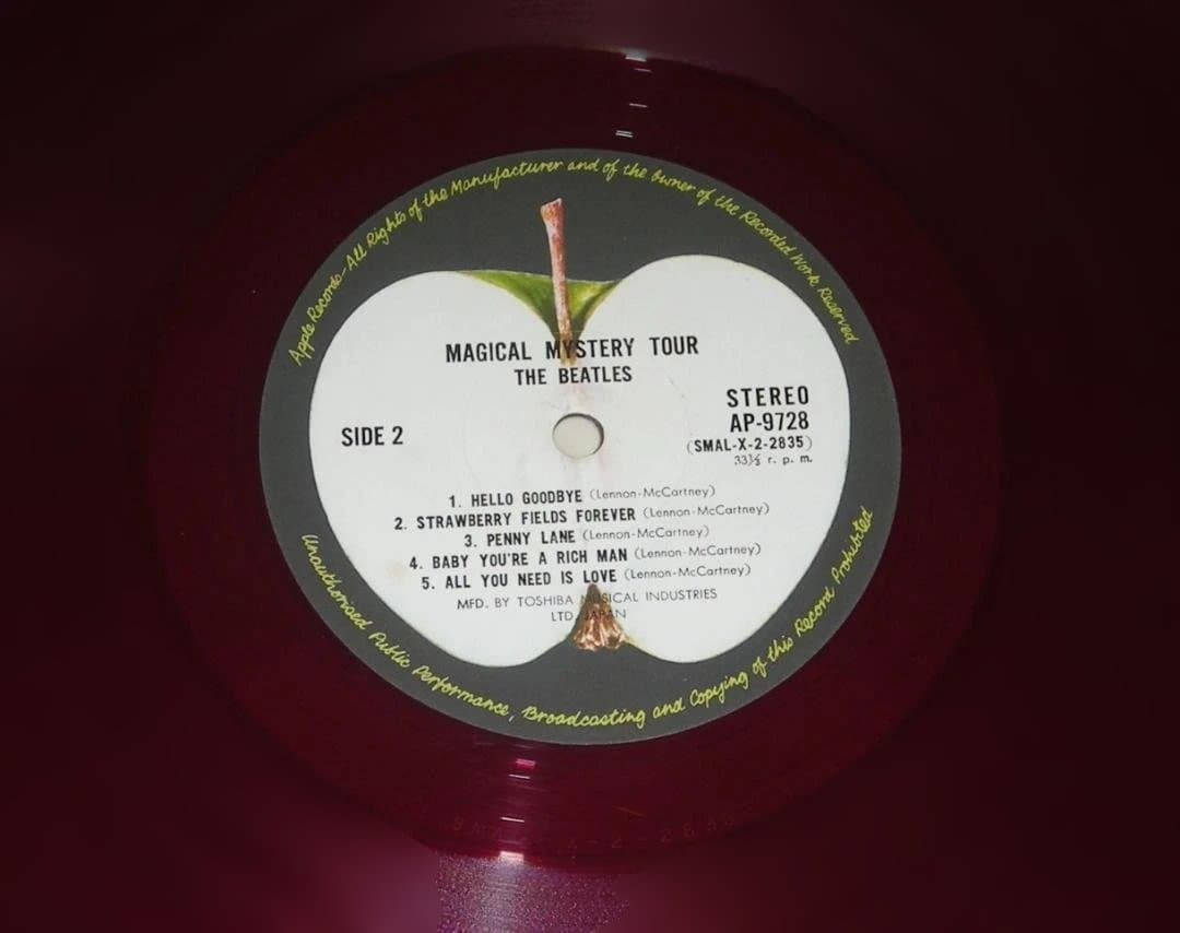 [赤盤]ビートルズ / マジカル・ミステリー・ツアー AP-9728