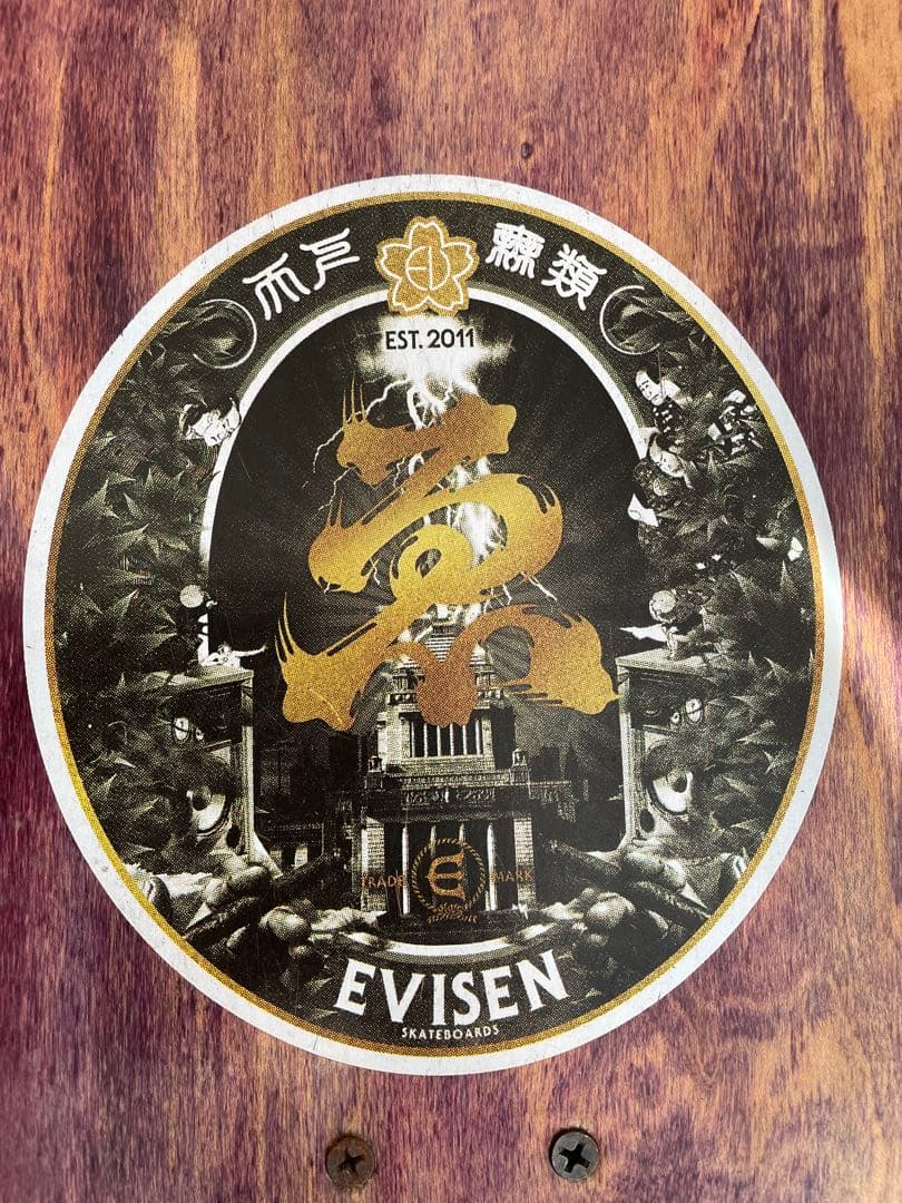 EVISEN スケートボード デッキ