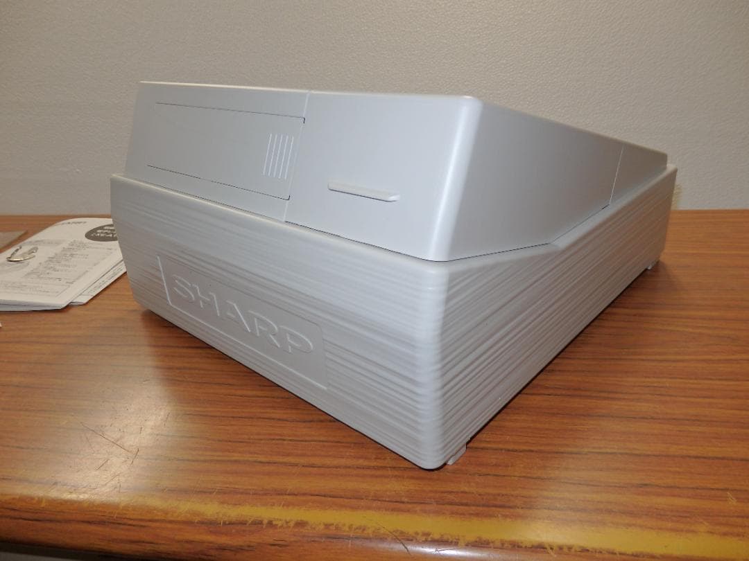 7130 設定無料 22年製年式大事 シャープ XE-A147-W レジスター