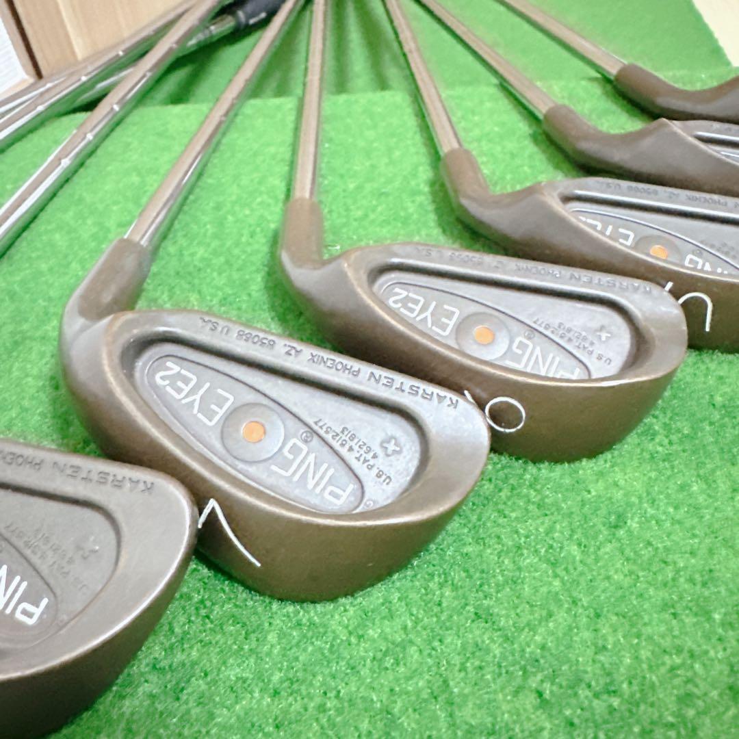 名器 PING EYE2+ ベリリウムカッパー 3-9.W.S オレンジドット