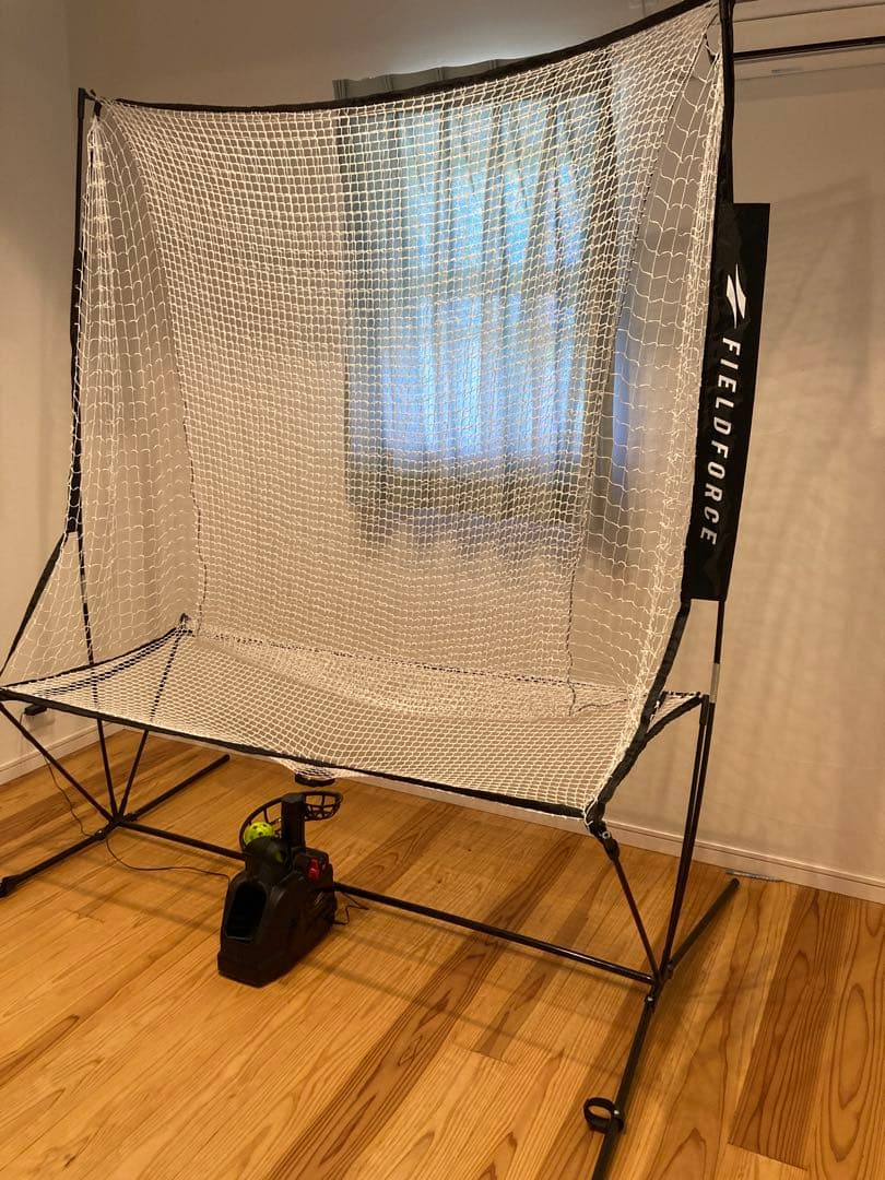 トスマシン　フィールドフォース　専用ネット・ACアダプタ・穴あきボール付き