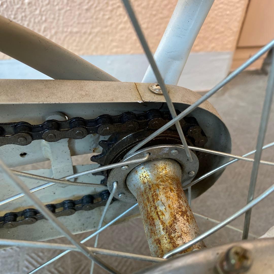 【送料込み】little tokyobike16インチ アイボリー 補助輪なし