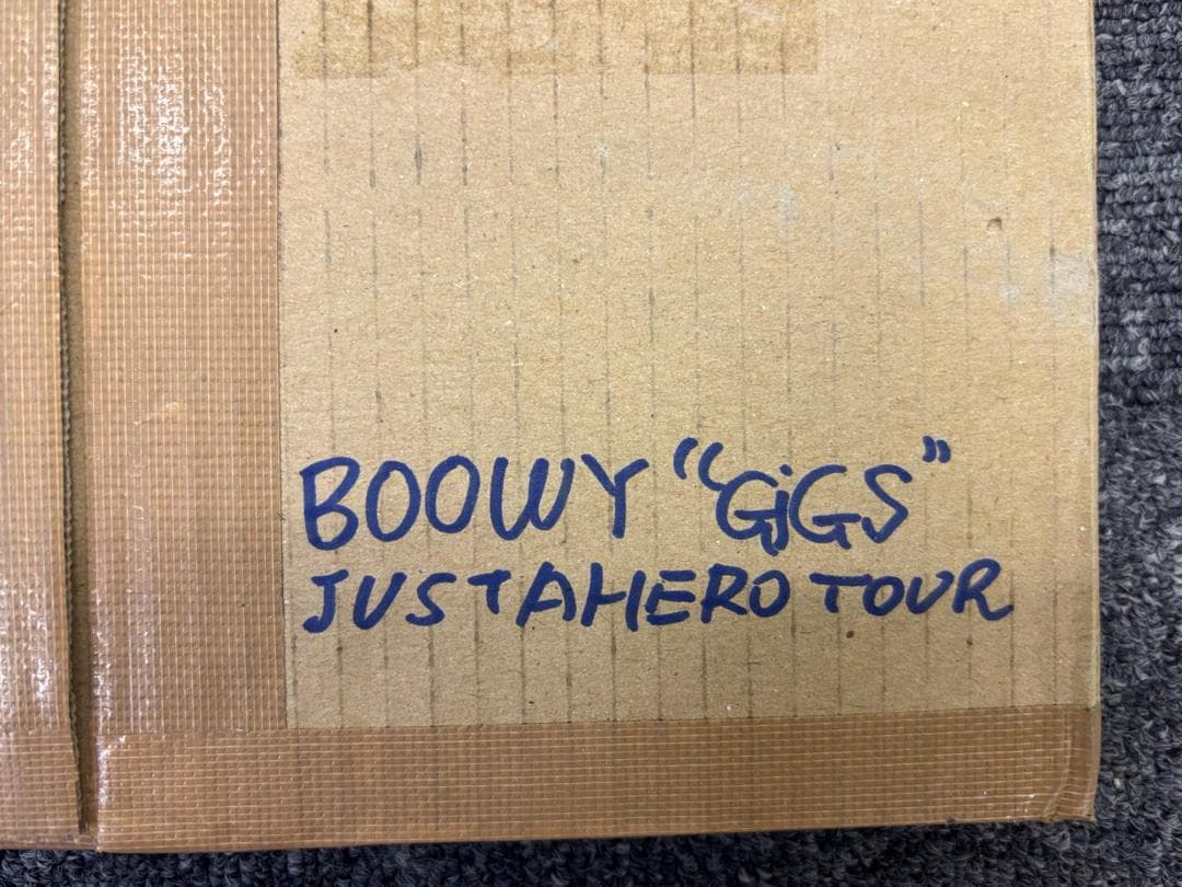 BOØWY GIGS JUST A HERO TOUR 1986 LP 初回盤