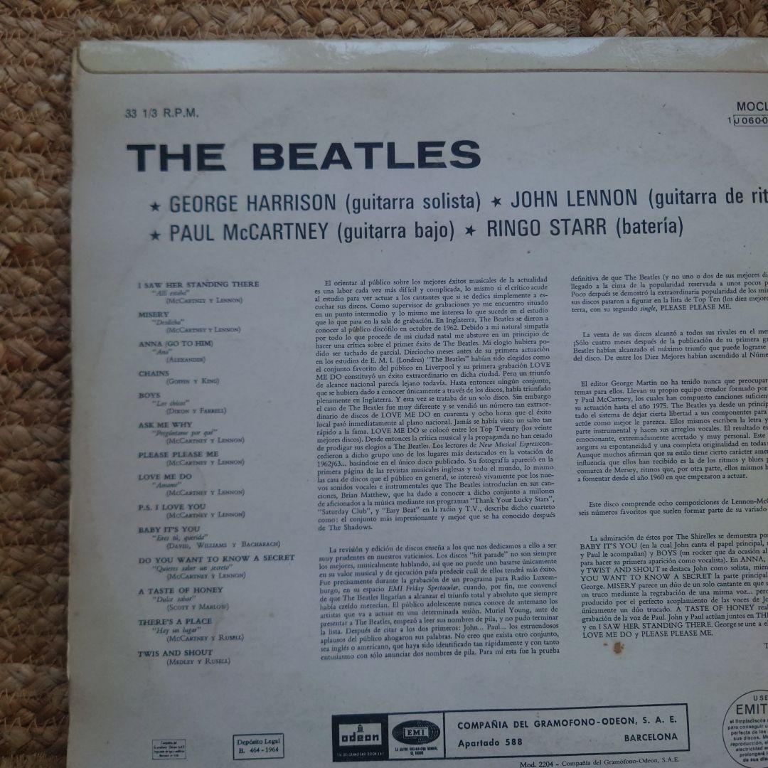 スペイン盤THE BEATLES PLEASE PLEASE ME