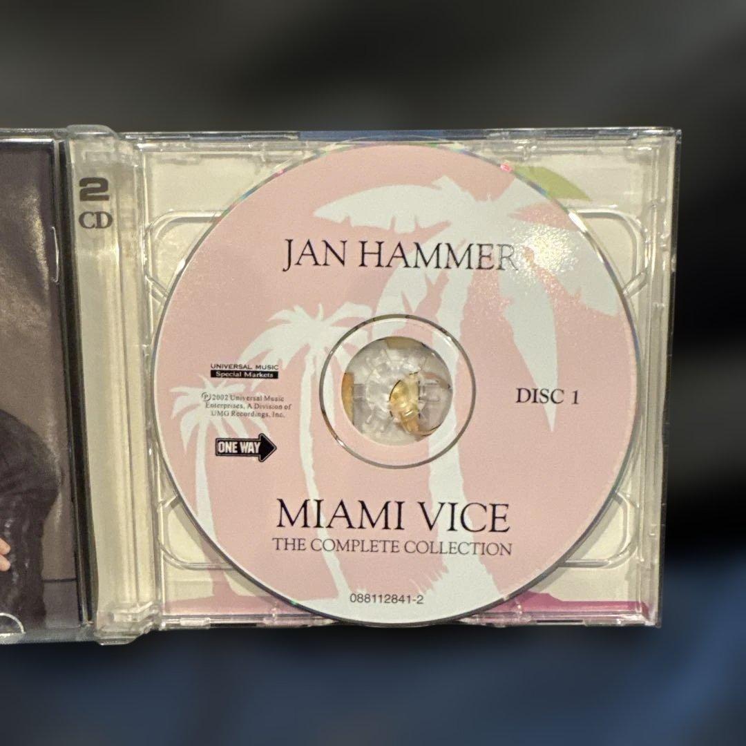 Miami Vice Comp ヤン・ハマー & sound Track CD