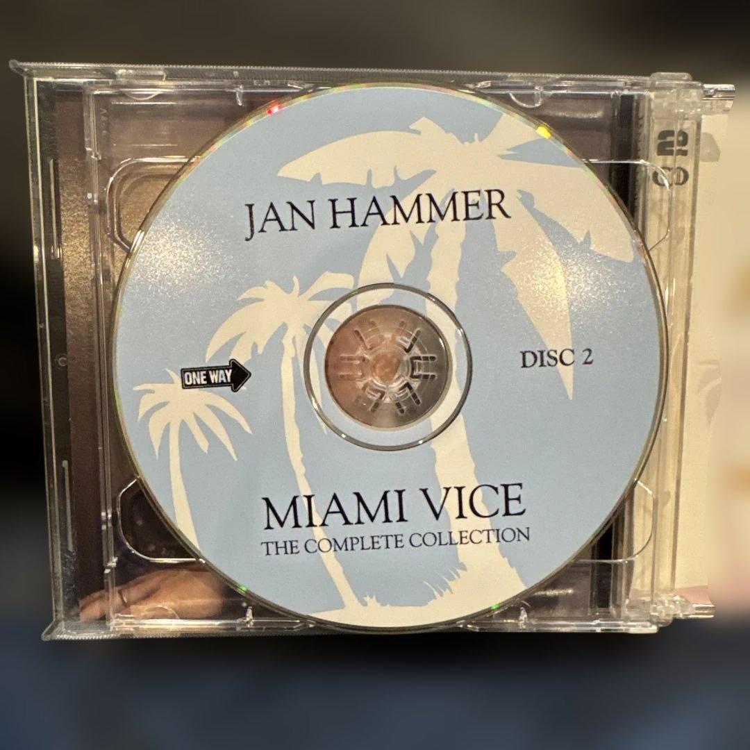 Miami Vice Comp ヤン・ハマー & sound Track CD