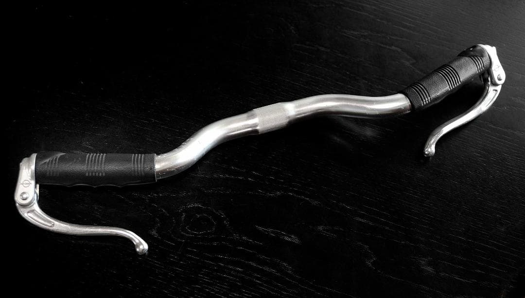 ★DIA-COMPEリバースブレーキレバー＆NITTOハンドル　♪