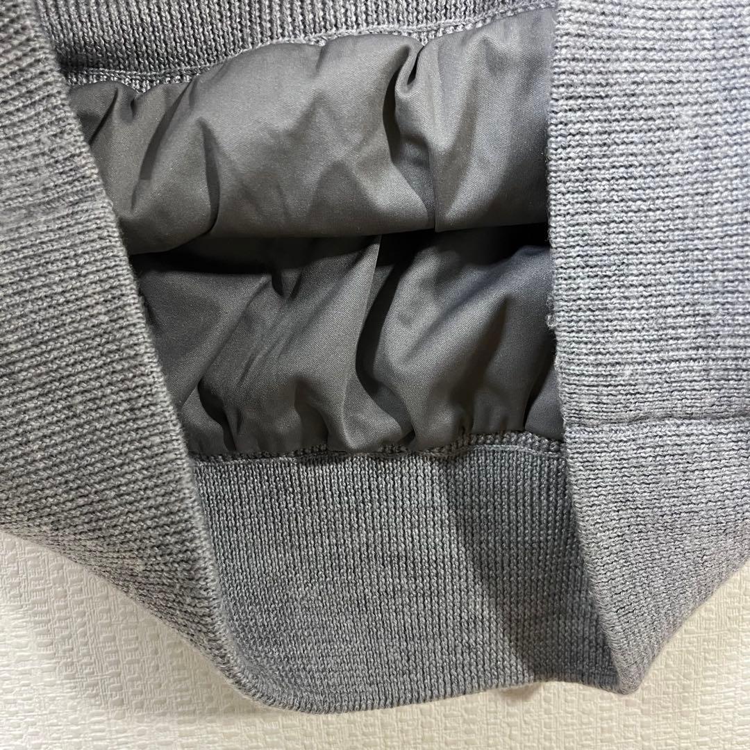 ビームスゴルフ　パープルレーベル　防風タラッティセーター　Mサイズ　グレー　美品