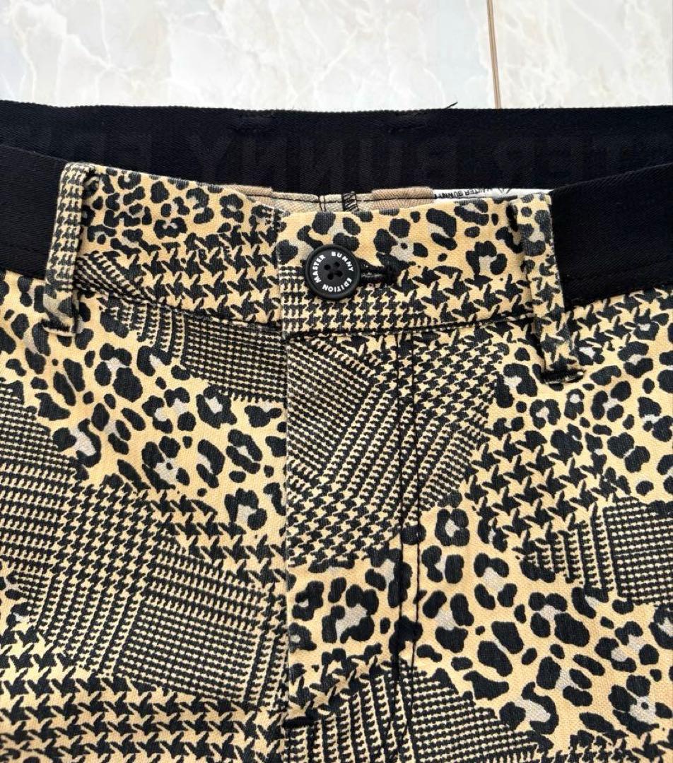 美品MASTER BUNNY EDITION レオパード柄セットアップ　キャップ