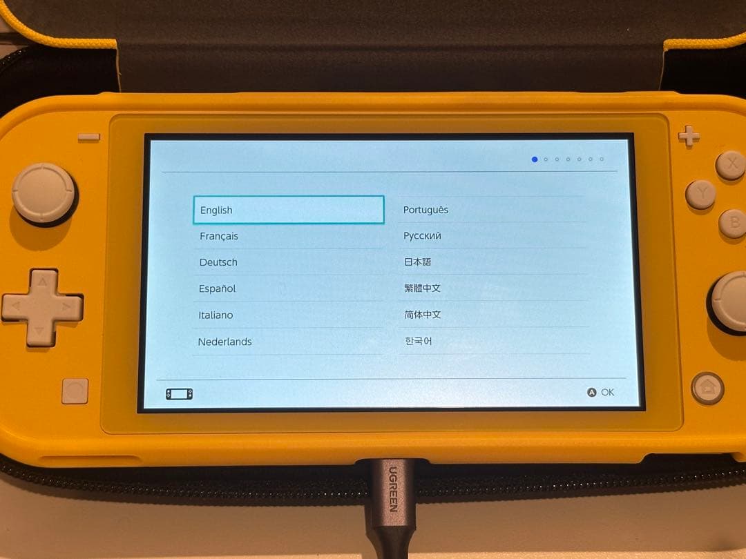 Nintendo Switch Lite イエロー 本体 フルセット