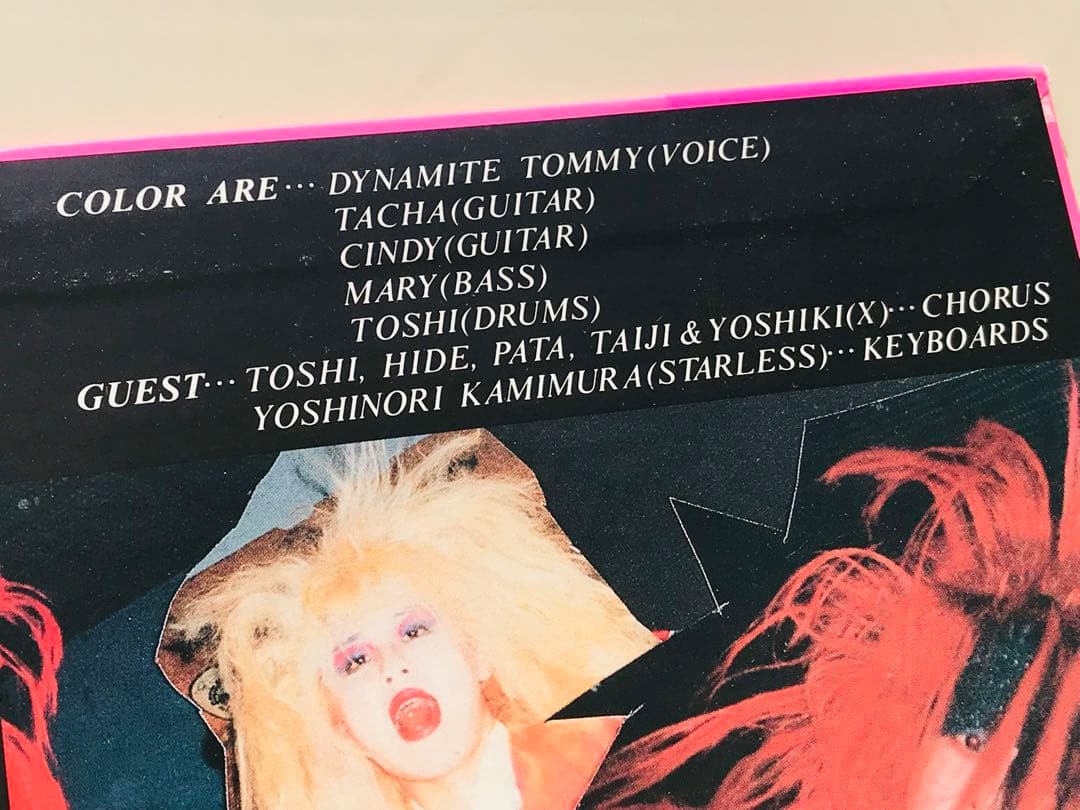 COLOR/激突　X JAPAN参加作品！　入手困難！