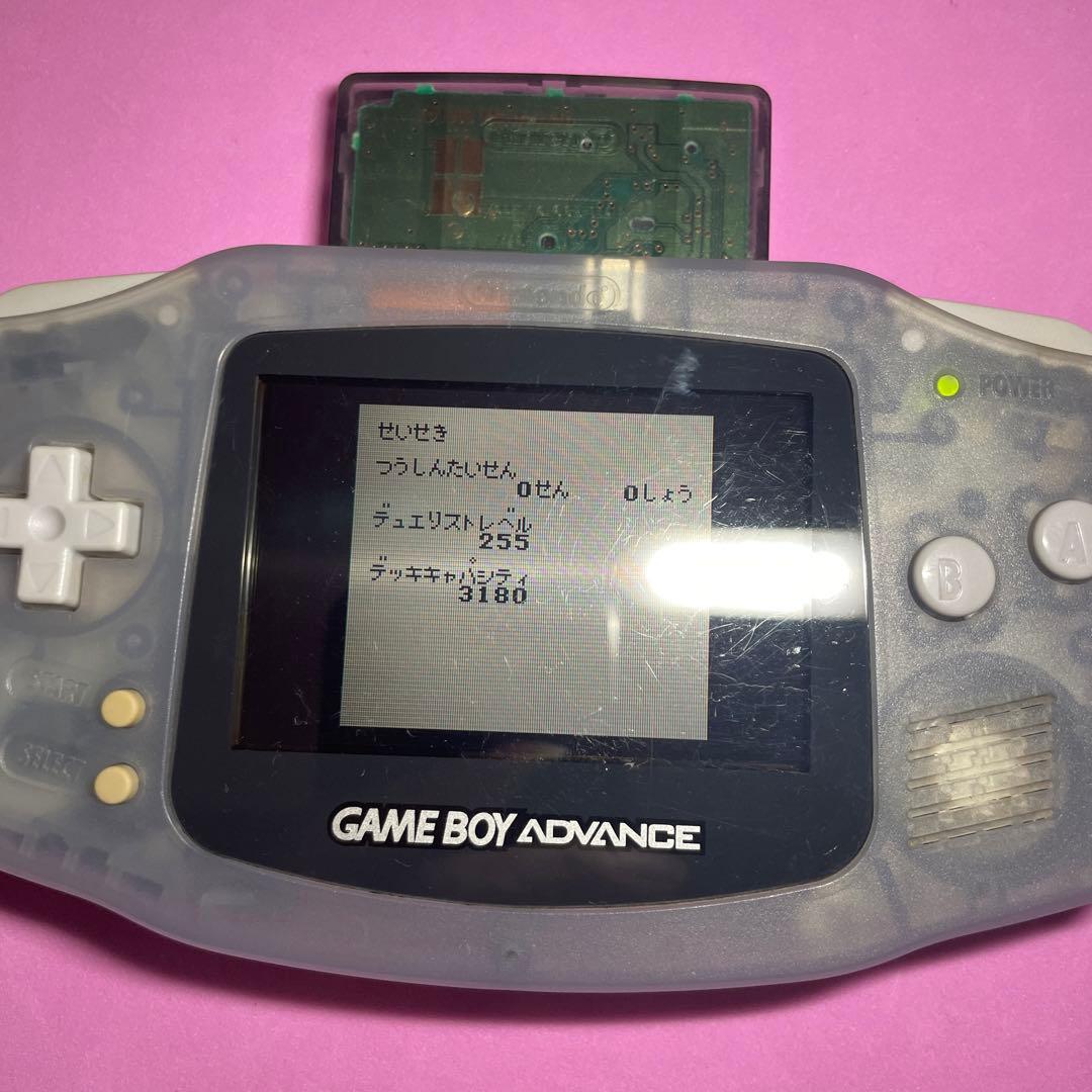 GBA ゲームボーイアドバンス クリアパープル 本体+ソフト3本