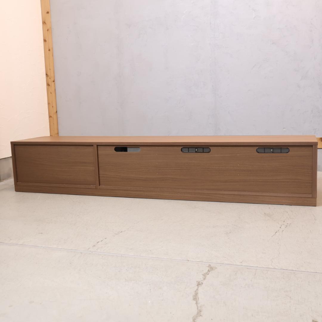 ACTUS アクタス SHINE ウォールナット材 テレビボード ローボード