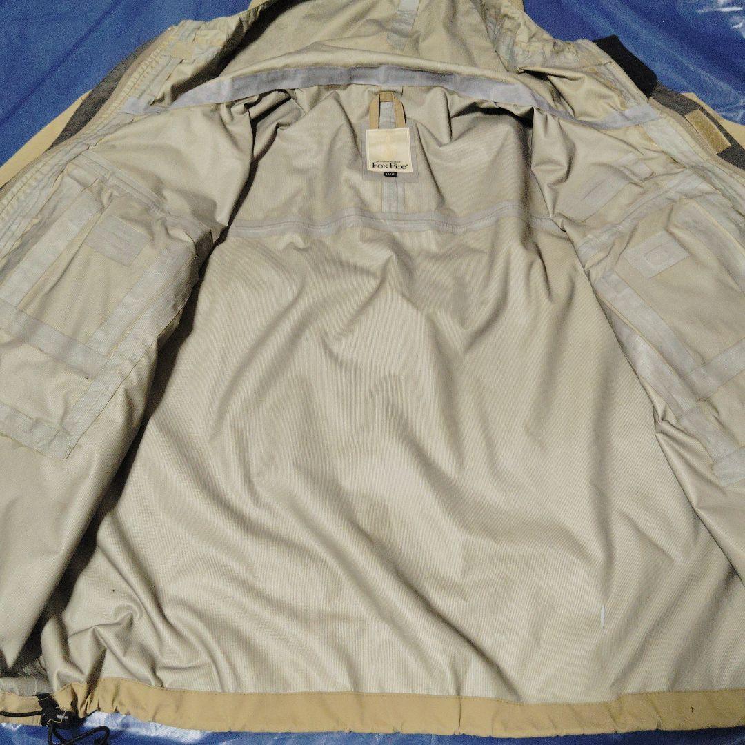 FoxFire 　GORE-TEX　フィッシングジャケット　Lサイズ　 ベージュ