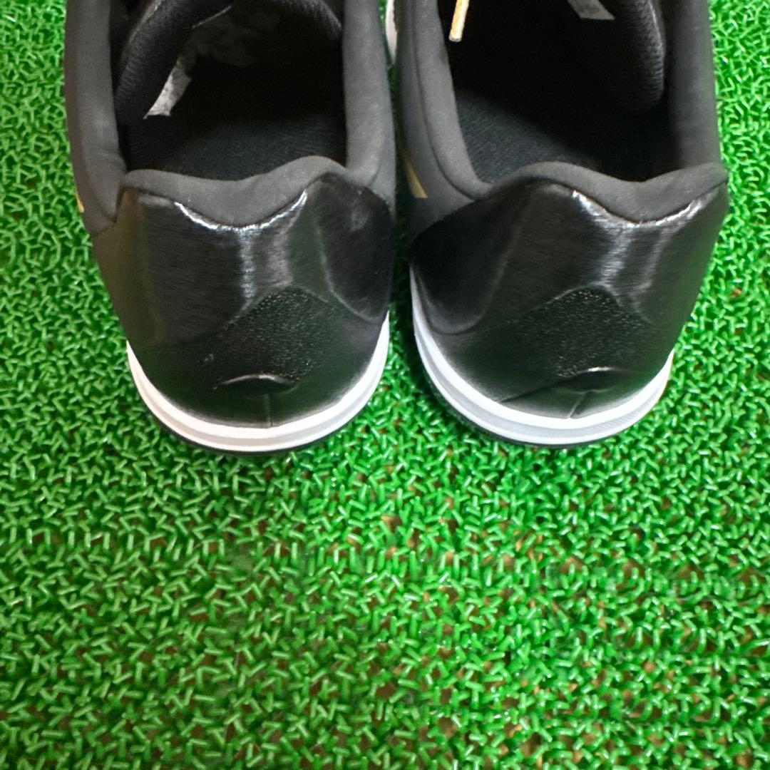 アシックス ゴールドステージ 野球スパイク 27.5cm ブラック ゴールド