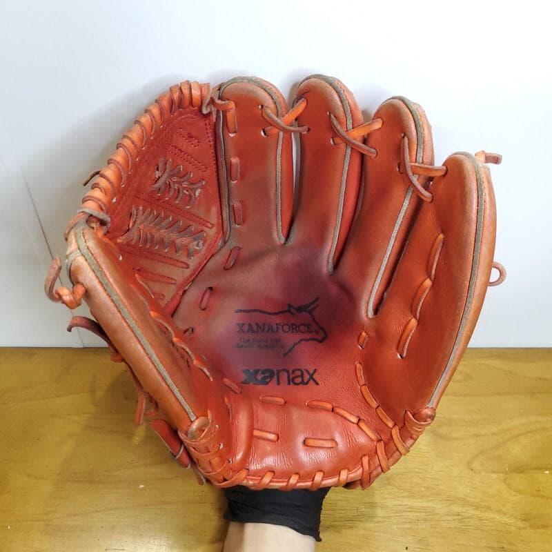 ザナックス 日本製 藤川球児型ウェブ ザナフォース 限定モデル 軟式グローブ