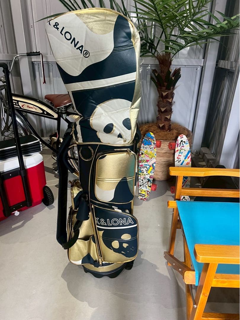 【マーク&ドラゴン】MARK & LONA キャディバッグ ヘッドカバー付