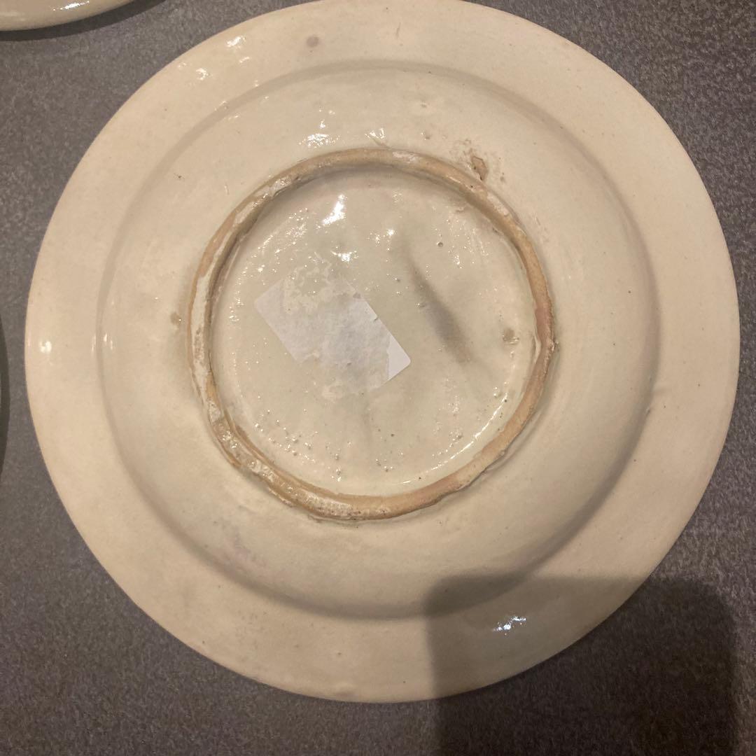 花柄皿 3枚セット　ソンべ　ソンべ焼き　ビンテージ