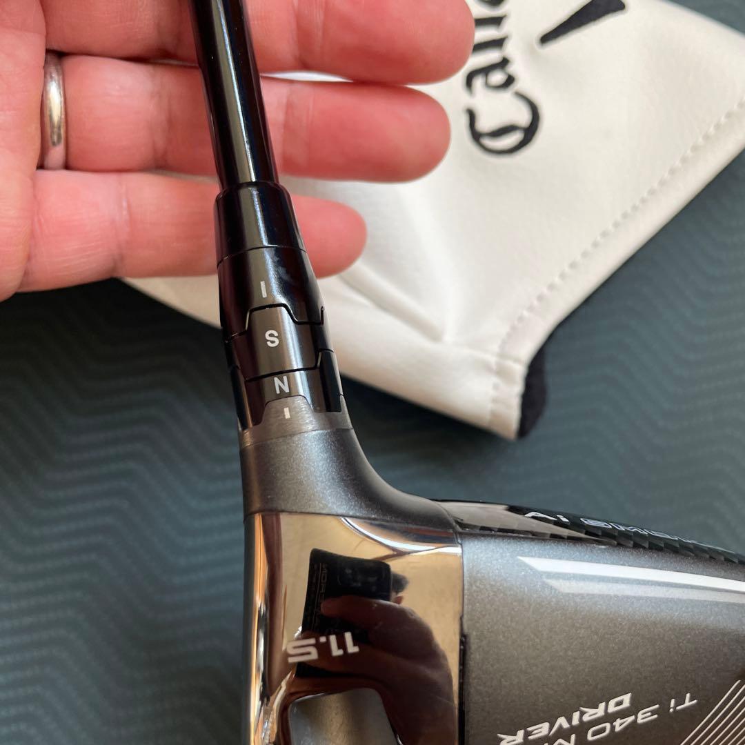 キャロウェイ　AI SMOKE ミニドライバー 11.5ヘッドカバー付き