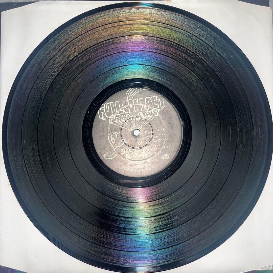 DRY & HEAVY Full Contact LPレコード