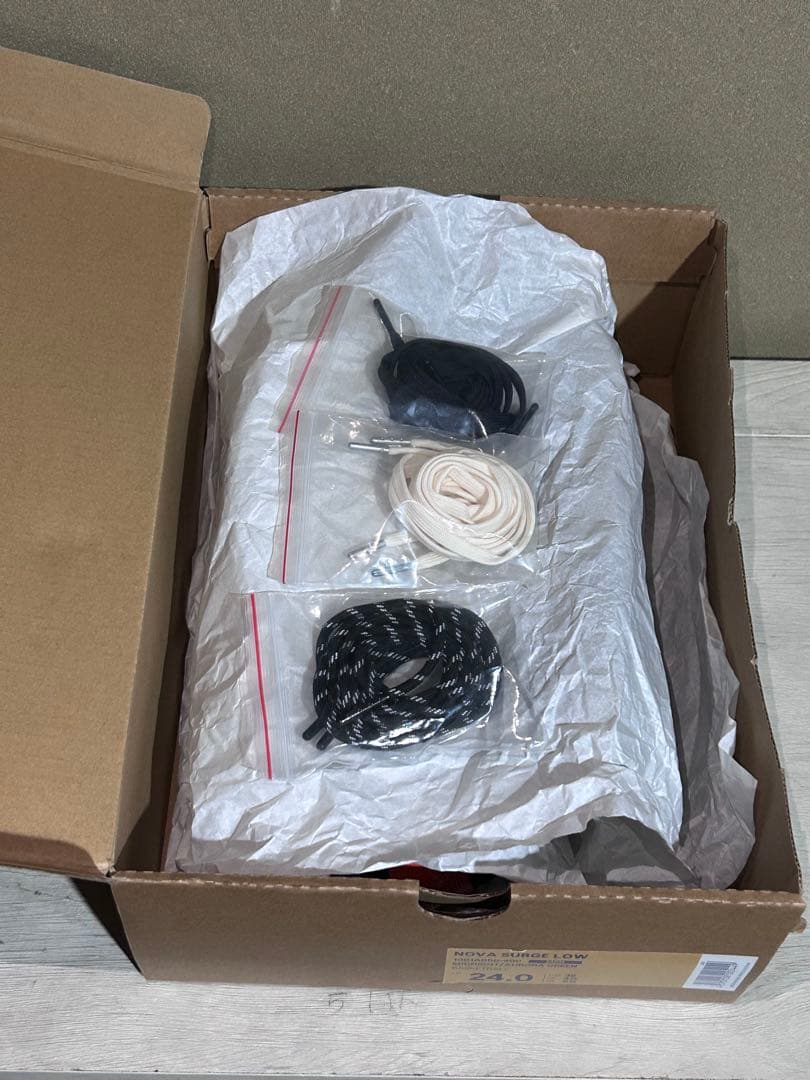 ASICS バスケットボールシューズ ネイビー/オレンジ