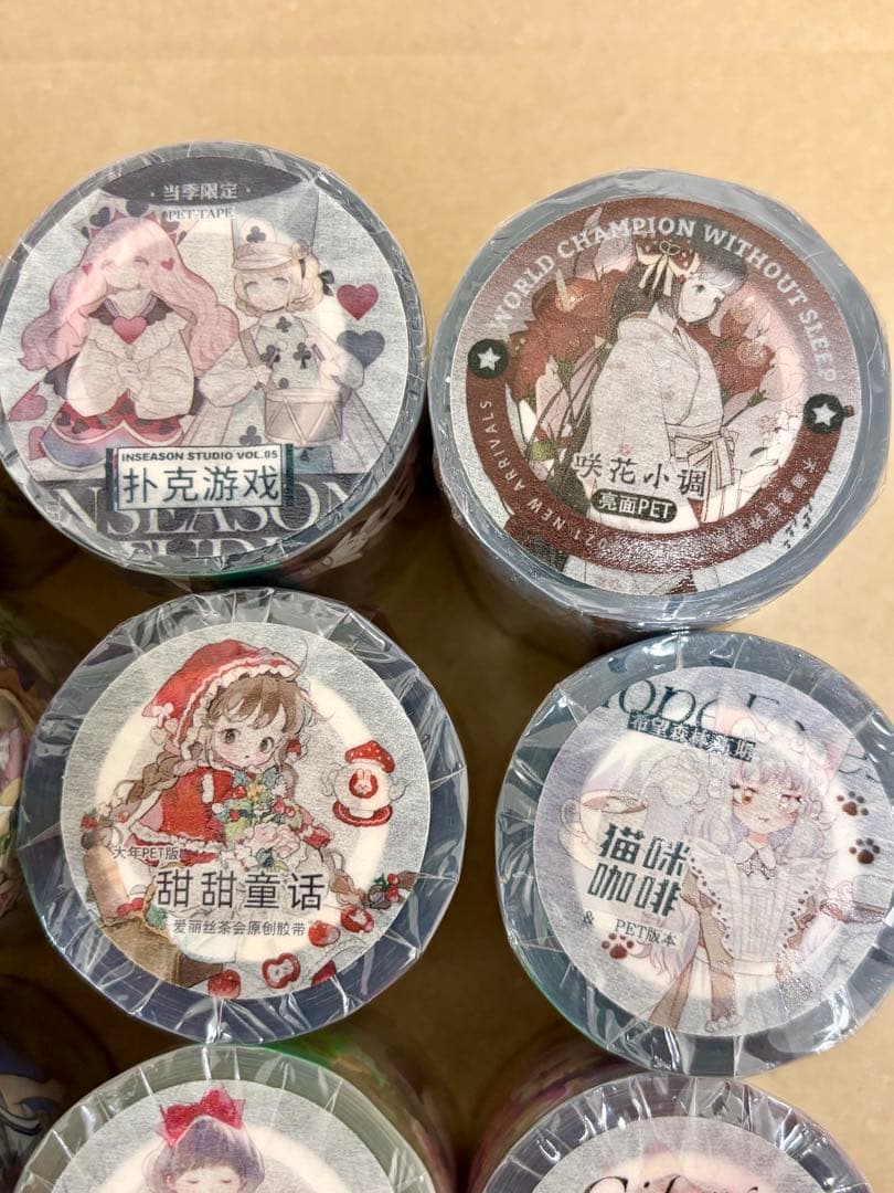 【8】✨️新品12本✨️ 海外マスキングテープ まとめ売り 人物 海外マステ