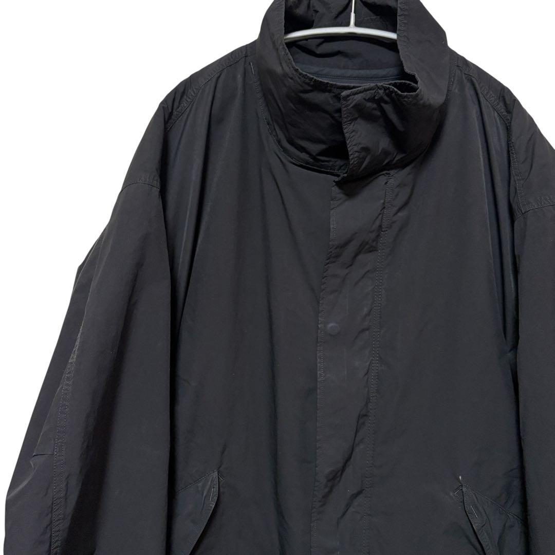 N-861 ATON エイトン　ショートモッズコート　ライナー付　6 ブラック