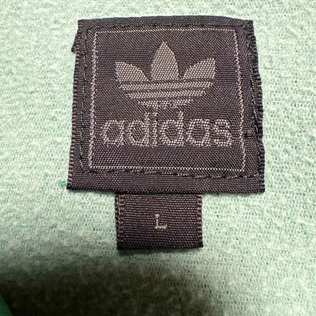 アディダス　adidas トラックジャケット　L トレフォイル　曲がりポケット