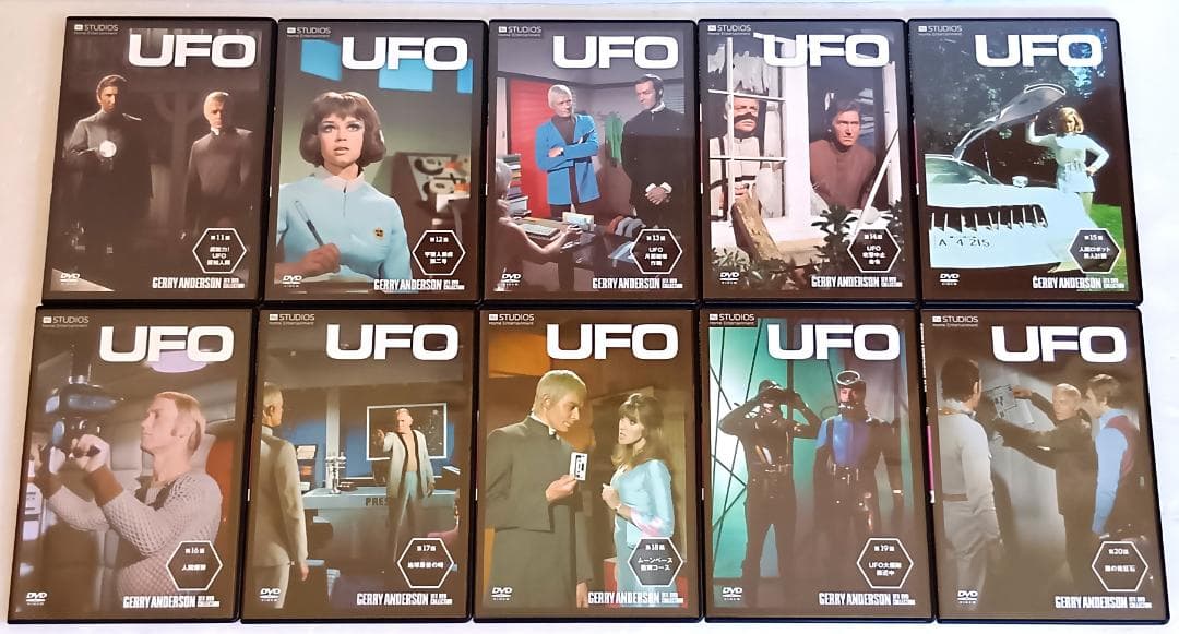 謎の円盤UFO　DVD全26巻揃い