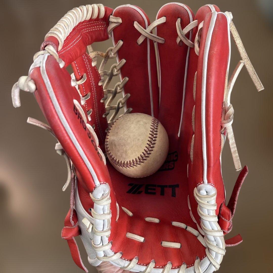 ZETT 軟式　外野手用　赤星モデル