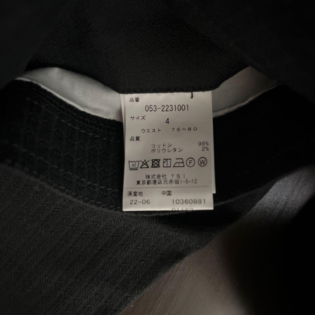 【新品】パーリーゲイツ　パンツ　ブラック　サイズ4