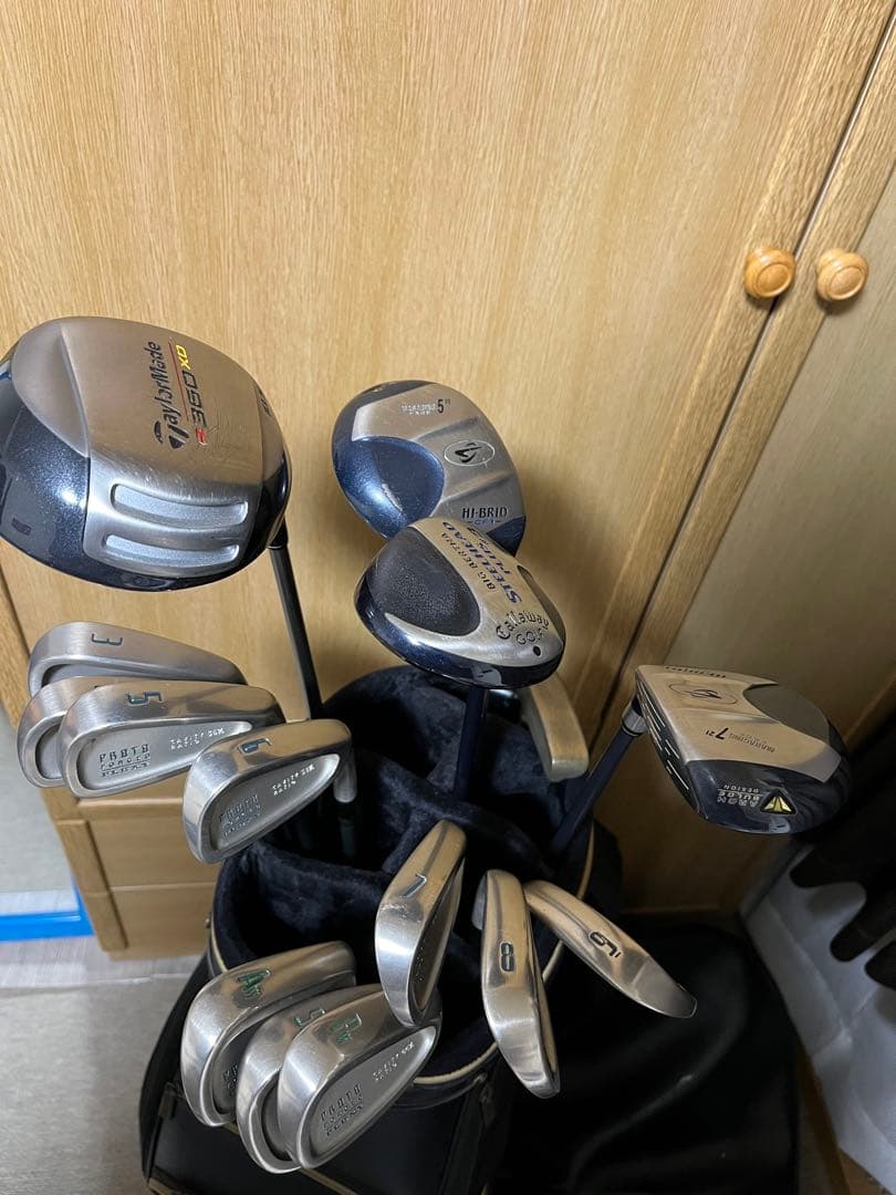 ゴルフ クラブセット 初心者 メンズ ゼクシオ ドライバー テーラーメイド