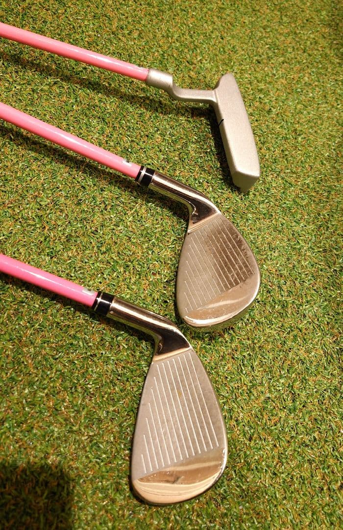 ワンサイダー ジュニア ゴルフクラブセット ピンク 130 つるや