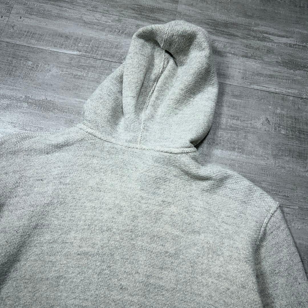 BEAMS GOLF ビームス ゴルフウェア ジップパーカー ロゴ グレー L