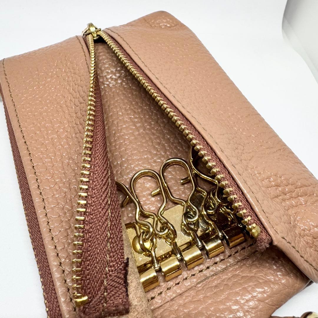 イアンヌ キーケース シャルル 色:フィグ