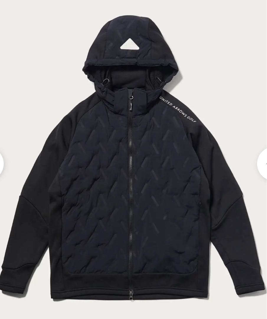 【試着のみ】ユナイテッドアローズゴルフ　キルティング切替ブルゾン