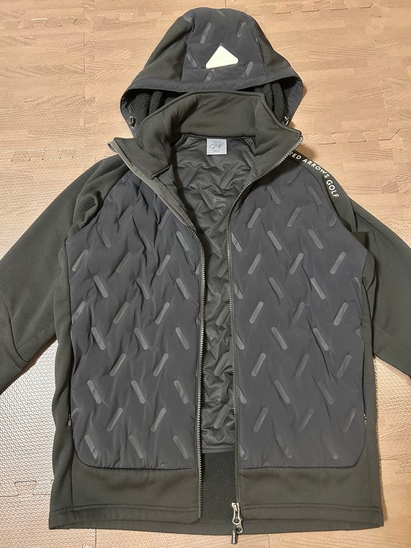 【試着のみ】ユナイテッドアローズゴルフ　キルティング切替ブルゾン