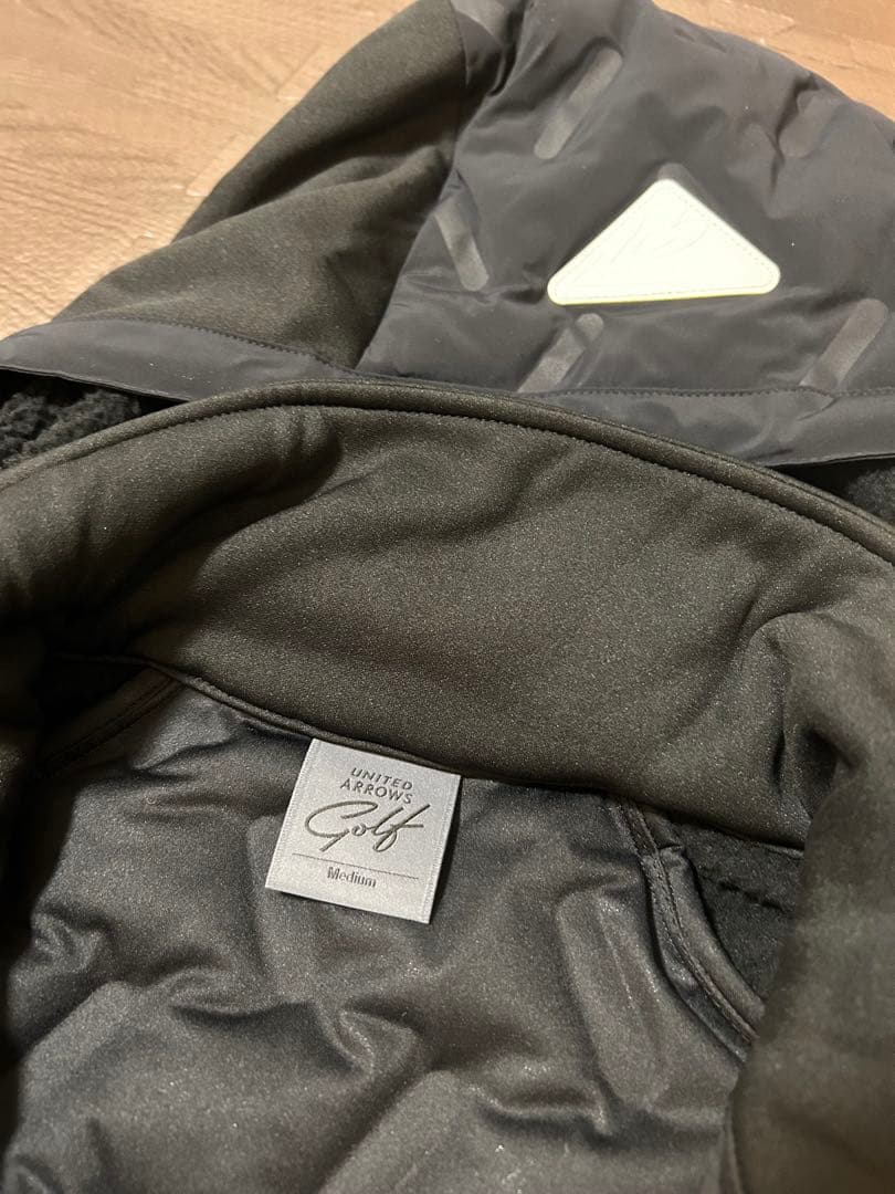 【試着のみ】ユナイテッドアローズゴルフ　キルティング切替ブルゾン
