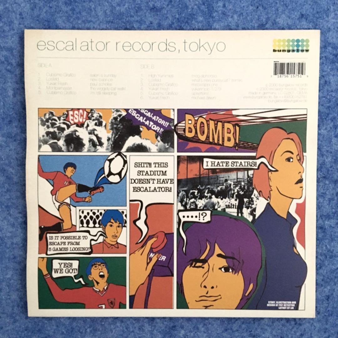 Escalator Records, Tokyo　LPレコード