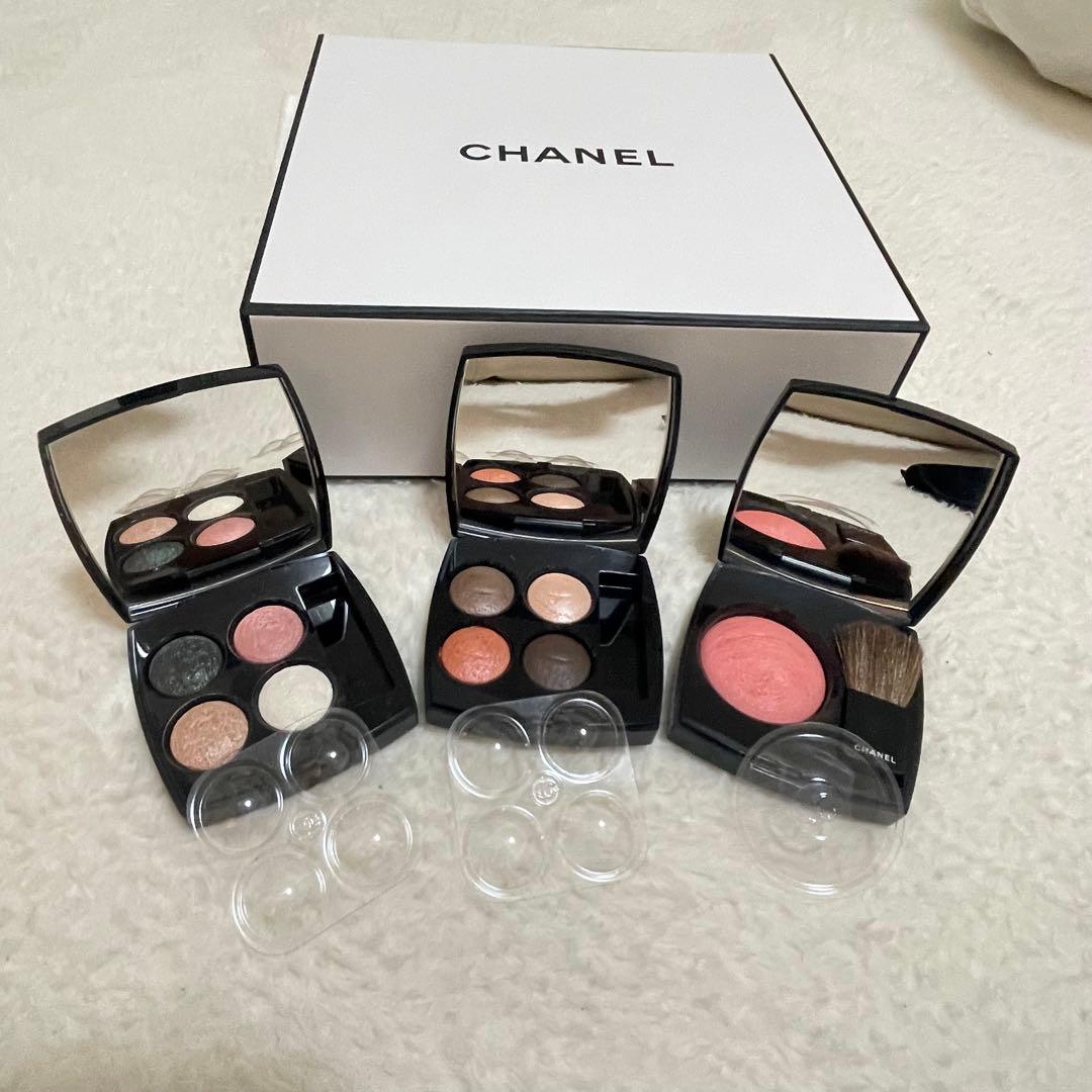 CHANEL アイシャドウパレット チーク3個セット