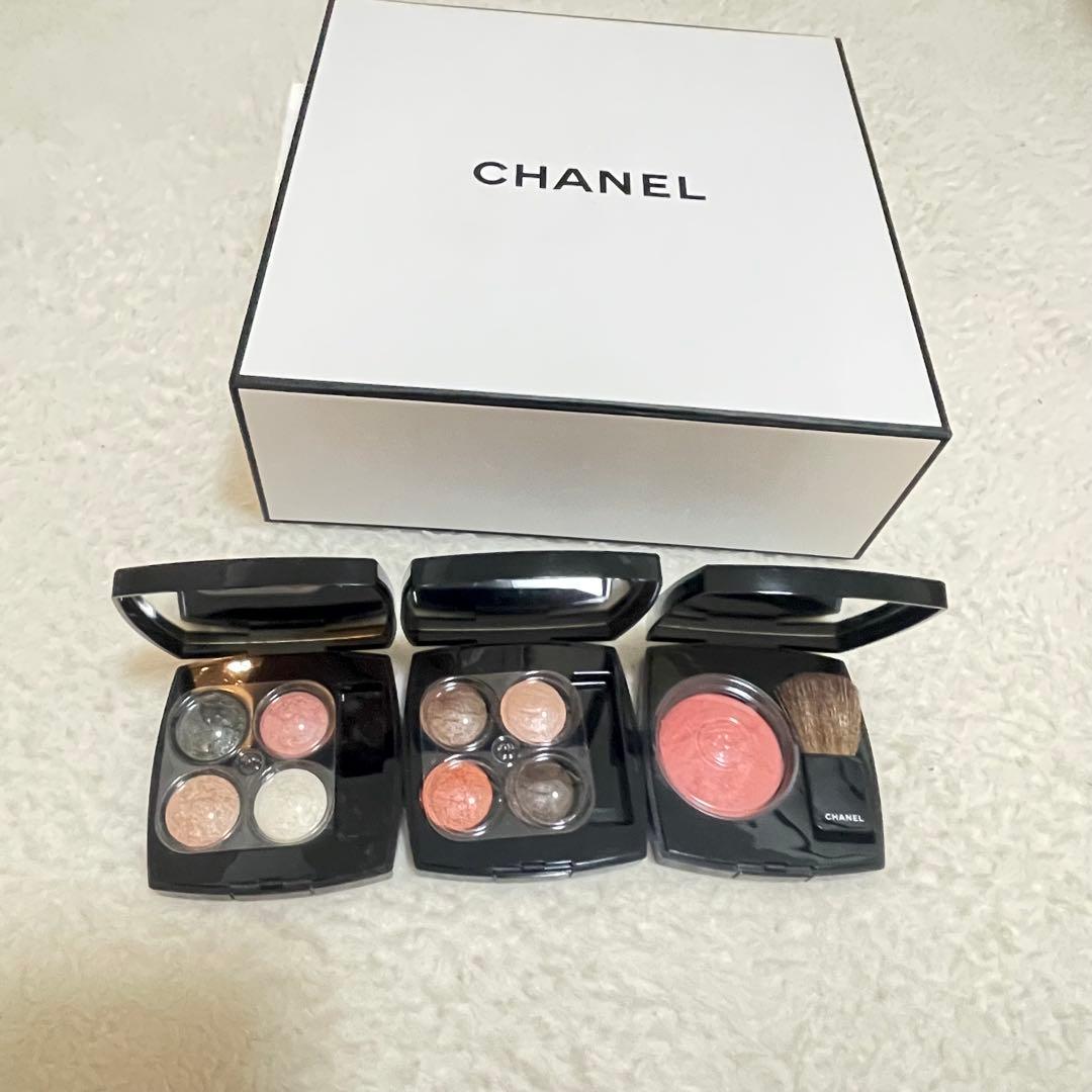 CHANEL アイシャドウパレット チーク3個セット